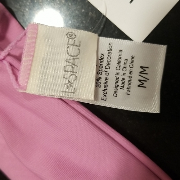 💕L*SPACE💕 Rosebud Floral Lace Bikini Set M NWT - Picture 16 of 16